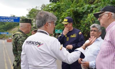 Los dos países comparten una frontera terrestre de 586 kilómetros con varios pasos limítrofes / Foto: EFE