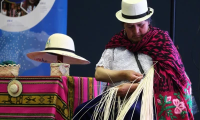 Francia financia la conservación del sombrero de paja toquilla / Foto: EFE