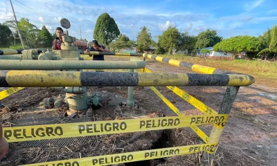Un nuevo incidente se registró en el Bloque 57 en Shushufindi / Foto: cortesía Confeniae