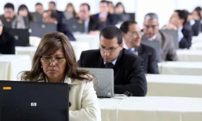 TRABAJO. Los jueces nacionales son la última instancia dentro de un proceso judicial. Foto: La Hora