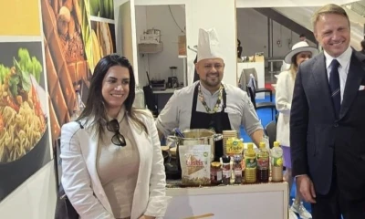 Ecuador promociona alimentos y bebidas procesadas en Milán / Foto: cortesía Pro Ecuador