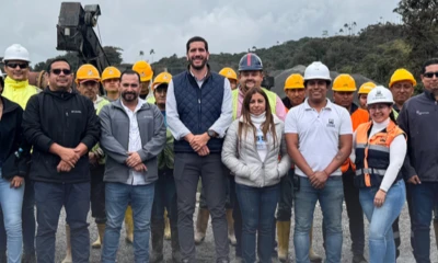 Roberto Luque recorrió el tramo E45 “Y” de Baeza-Narupa-Huataraco-Coca / Foto: cortesía MTOP