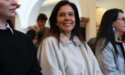 Daniel Noboa nombró por decreto a Gellibert como vicepresidenta el pasado 4 de enero / Foto: cortesía Cynthia Gellibert