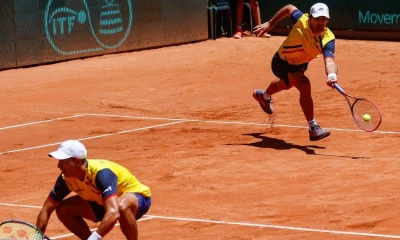 Andrés Andrade, ganó este domingo el quinto y definitivo punto a Bosnia y Herzegovina / Foto: EFE 