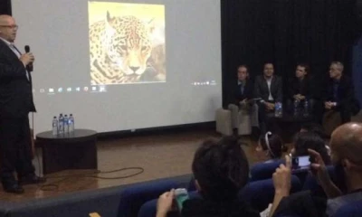 El libro 'Mamíferos de la Reserva Biológica del Río Bigal, Amazonía del Ecuador' fue presentado en la Alianza francesa de Quito. Foto:  El Comercio