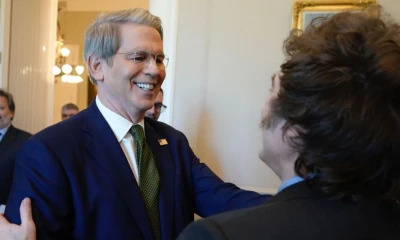 Bessent viajó expresamente a Argentina para tener un encuentro con Milei y con el ministro argentino de Economía, Luis Caputo / Foto: EFE