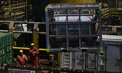 La plataforma está conectada a 15 pozos mediante infraestructura submarina / Foto: EFE