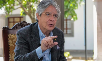 Lasso afirma que manifestantes buscan sacarlo del poder / Foto: EFE