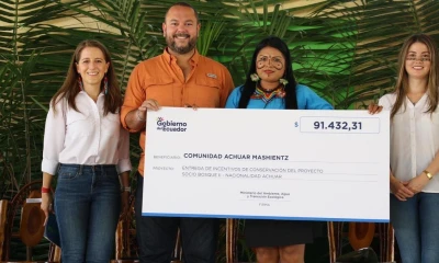 El área protegida está bajo custodia de las comunidades Mashientzi y Tinkias, de la etnia achuar, en la provincia amazónica de Napo / Foto: cortesía MAATE