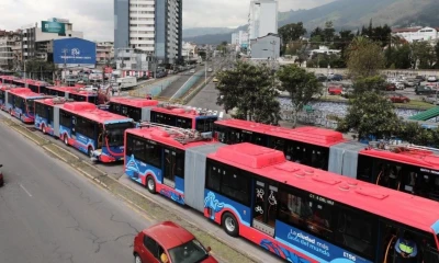 Los trolebuses tienen un costo de 35,3 millones de dólares / Foto: cortesía Municipio de Quito
