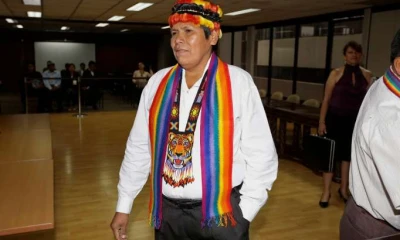 Libre. Pepe Acacho, exasambleista, recuperó la libertad. El presidente Lenín Moreno firmó el decreto 530 para su indulto. Foto: La Hora