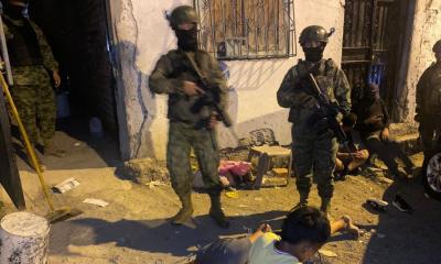 La declaración del "conflicto armado interno" fue acompañada de un estado de excepción / Foto: cortesía FF.AA.