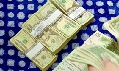 En los allanamientos se encontraron $ 53.510 en efectivo / Foto: cortesía Fiscalía General