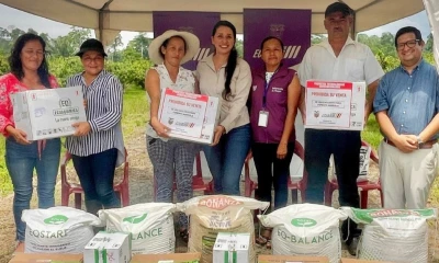 Los beneficiarios son de Tena, Archidona y Arosemena Tola / Foto: cortesía MAG