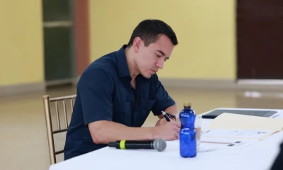 No hay información acerca de una posible próxima reunión entre Noboa y Xi / Foto: cortesía Presidencia