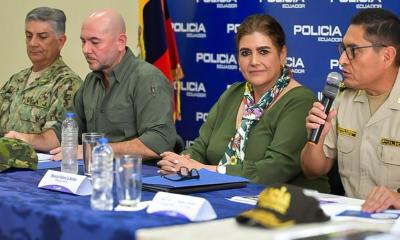 El Bloque de Seguridad brindó ayer una rueda de prensa / Foto: cortesía Ministerio del Interior