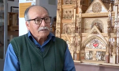 Tapia -nacido en Quito hace 73 años- inició en la carpintería a los 13, motivado por su padre para que aprendiera un oficio y apoyara al sustento del hogar/ Foto: cortesía