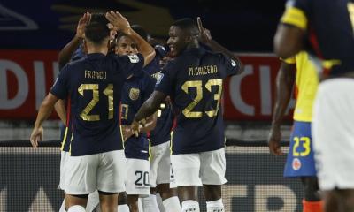 El gol de la victoria ante Colombia fue anotado por Enner Valencia / Foto: EFE