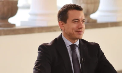 Noboa se suma a Iza, Armijos, Rabascall, y Granja como precandidatos presidenciales  / Foto: cortesía Daniel Noboa 