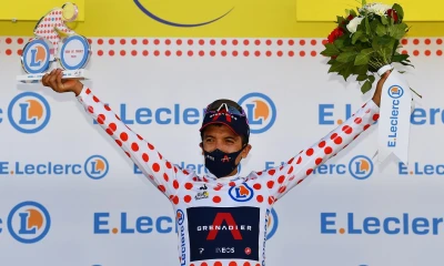 Carapaz: "Vamos a defender el maillot de líder de la montaña" / Foto: EFE