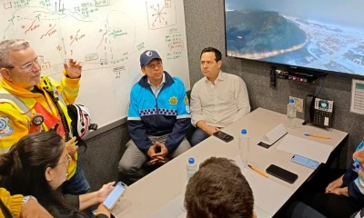 El incendio ha consumido más de 30 hectáreas / Foto: cortesía Alcaldía de Guayaquil