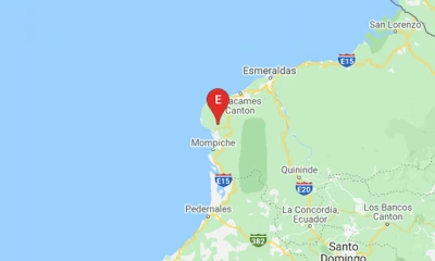 Sismos de 4,4 y 3,6 se registraron frente a las costas de Ecuador / Foto: cortesía IG