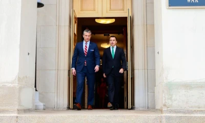 La visita de Noboa a Estados Unidos coincidió con el debut de la selección ecuatoriana en el Mundial de 2026 / Foto: cortesía Presidencia