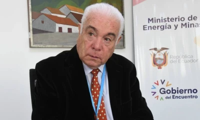 Fernando Santos fue ministro de Energía y Minas durante el gobierno de Guillermo Lasso / Foto: cortesía