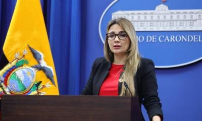 Carolina Jaramillo, vocera de la Presidencia, brindó su rueda de prensa semanal / Foto: cortesía Presidencia