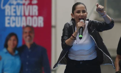 Luisa González es una abogada con raíces campesinas en la costa ecuatoriana / Foto: EFE