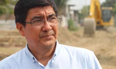 El alcalde de Daule, Wilson Cañizares, mejora en su salud. Foto: El Telégrafo