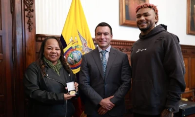 Morales compartió un encuentro con el mandatario ecuatoriano / Foto: cortesía Presidencia 