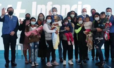 Ecuador busca reducir la desnutrición crónica infantil al 23 % / Foto: cortesía Secretaría General de Comunicación de la Presidencia