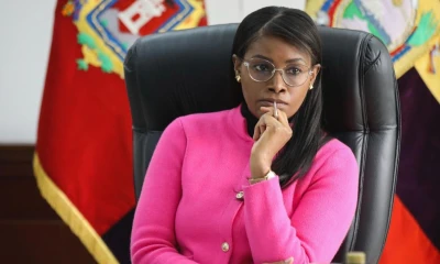 Salazar fue elegida como una de las 100 personas más influyentes de 2024 por la revista estadounidense Time / Foto: cortesía Fiscalía Ecuador