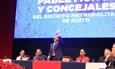 En Quito, el correísmo recuperó la Alcaldía con Pabel Muñoz y mantuvo la Prefectura con Paola Pabón / Foto: cortesía Municipio de Quito