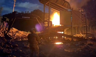 Solo en Zamora Chinchipe se han realizado 47 operativos contra la minería ilegal en 2025 / Foto: cortesía Ministerio del Interior