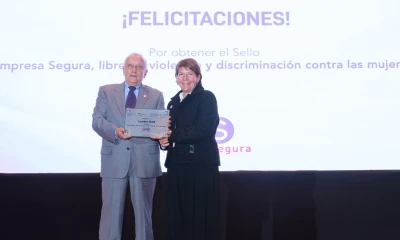 Este sello es la máxima distinción que se otorga a las empresas que promueven la prevención de la violencia y la discriminación contra las mujeres/ Foto: cortesía Lundin Gold