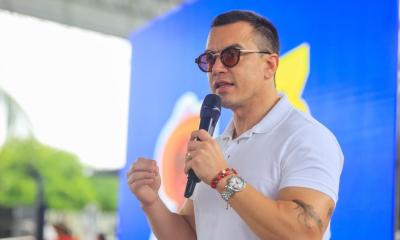 Noboa sostuvo que Colombia es el socio con mayor déficit comercial relativo para Ecuador, con un saldo negativo de alrededor de US$ 1.100 millones / Foto: cortesía Presidencia