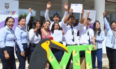 La expoferia contó con la participación de 210 estudiantes de 3 provincias / Foto: cortesía Ministerio de Educación