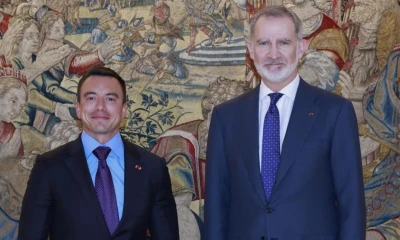 España ha sido la segunda escala de una gira del presidente ecuatoriano por siete países de Europa y Oriente Medio / Foto: cortesía Cancillería