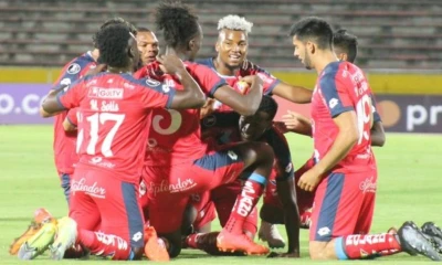 Los goles fueron marcados por Andrés Micolta (minuto 18), Madison Julio (45) y Byron Palacios (90) / Foto: cortesía El Nacional