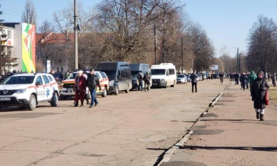 Cruz Roja escolta a Diego Moncayo en salida de zona de peligro en Ucrania / Foto: cortesía Canciller
