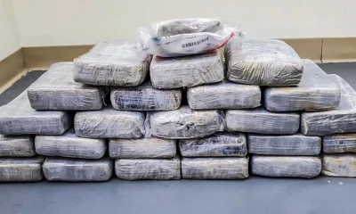 El cargamento partió en barco desde Ecuador y después de pasar por México y Alemania llegó a Budapest en tren / Foto: cortesía 