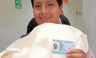 El proceso de cedulación se realizó en los 10 cantones / Foto: cortesía Registro Civil 