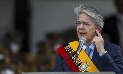 Guillermo Lasso, afronta un escenario adverso y complicado, sumido en un proceso de juicio político promovido por la oposición, que puede sacarlo del poder antes que llegue a la mitad de su mandato / Foto: EFE