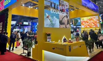 Ecuador participa en la China International Import Expo (CIIE) 2025 en Shanghái / Foto: cortesía Ministerio de Producción