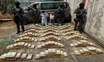  La droga estaba distribuida en 211 paquetes / Foto: cortesía John Reimberg 