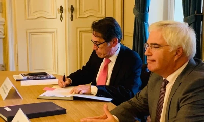 Ecuador suscribe acuerdo de cooperación marina / Cortesía de la Cancillería