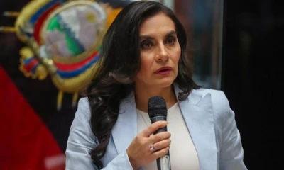 Verónica Abad fue electa vicepresidenta de Ecuador el año pasado / Foto: EFE