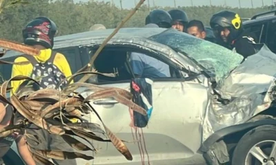 El funcionario iba en su vehículo por una carretera ubicada a las afueras de la ciudad / Foto: cortesía redes 